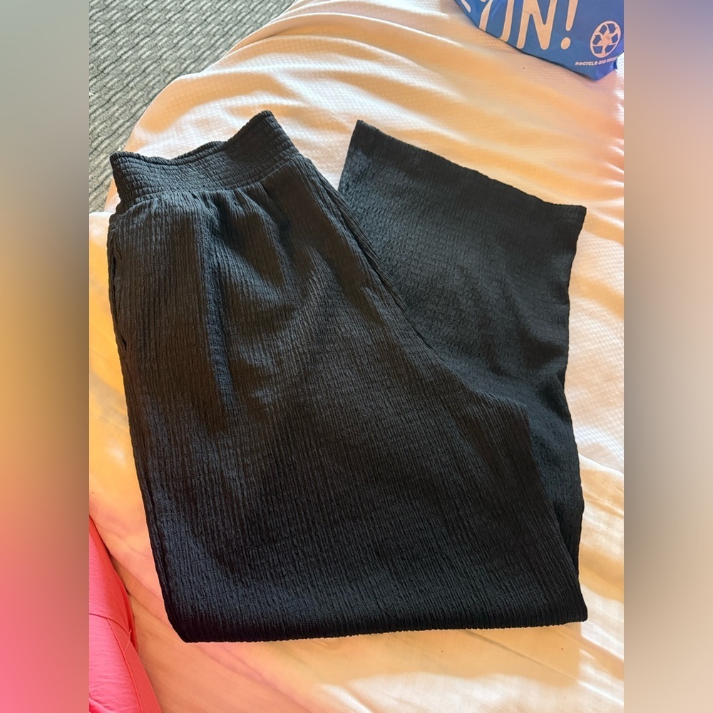 Bar III Black wide leg Pants